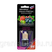 Освежитель воздуха HMF-7 MAXI FRESH (berry mix) жидкостный подвесной, деревянная крышка 5мл фотография