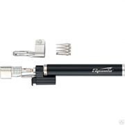 Горелка газовая тип карандаш с пьезоподжигом и 4 насадками SPARTA 914325 фотография