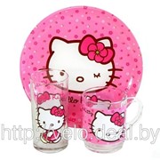 Детский набор посуды Luminarc hello kitty sweet pink арт.: h5483