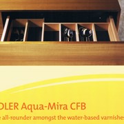 Лак водный для мебели Aqua-Rapid CFB, Adler фото