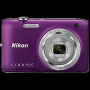 Фотоаппарат Nikon Coolpix S2800 фиолетовый фото