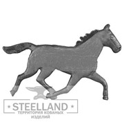 Металлическая лошадь (120*260*12 Вес: 1,2 кг) фото