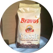 Кофе Bravos Classic 1 кг. (в зернах)