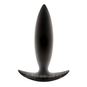 Чёрная анальная пробка для ношения Renegade Spades - 10,1 см. фото