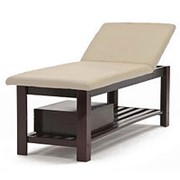 Массажный стационарный стол FIX-0B кремовый фото