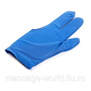 Перчатки бильярд (1шт), синие