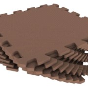 Универсальный коврик коричневый 33*33 см фото