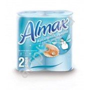 Туалетная бумага ALMAX AROMA 2-сл МОРСКОЙ (4рул/упак) (16упак/пак)