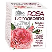 Крем для лица Bilka Anti-Age омолаживающий Rosa Damascena