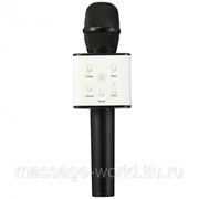 Портативный Bluetooth микрофон-караоке Q7 MS чёрный фото
