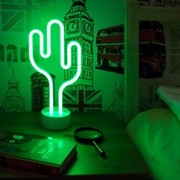 СТАРТ LED neon ночник кактус (3xR6 не в компл.) 210x222x20