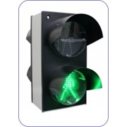 Головка светофорная светодиодная оповестительная пешеходной сигнализации НКМР.676636.064 ТУ фото