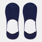 Носки-невидимки мужские, цвет синий, размер 29-31 фото