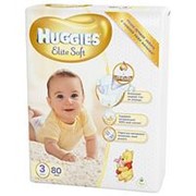 Подгузники Huggies Elite Soft №3 (5-9 кг) 80 шт. фото