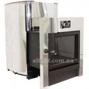 Печь каменка Heat 30, со стеклом фото