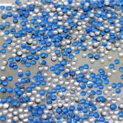 Металлостразы круглые. Синие 2мм. (100шт)
