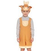 Карнавальный костюм для детей Карнавалофф олененок детский, 92-122 см фотография