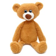 Мягкая игрушка «Медвежонок Ермак», цвет коричневый, 21 см фотография