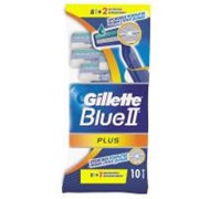 Бритва Gillette Blue II Plus одноразовые 10 шт (3014260269401)