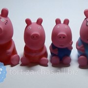 Молды 3Д Свинка Пеппа и семья, код 691 фото