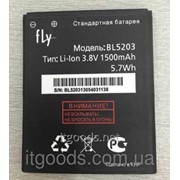 Аккумулятор оригинальный (АКБ, батарея) Fly BL5203 для IQ442Q Miracle 2 3435 фотография