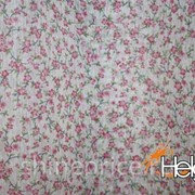 1353 вуаль розовые цветы тюль ткань фотография