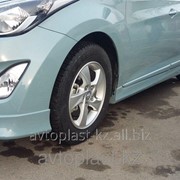 Накладки на пороги MOBIS TUIX на Hyundai Elantra Avante MD 2010+ фото