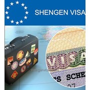 Однократная шенгенская виза фото