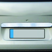 Хром накладка над номером Hyundai Starex,H-1, 2008+