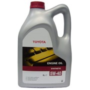 Масло моторное синтетическое TOYOTA ENGINE OIL 5W-40, 5л (TOYOTA 08880-80375)