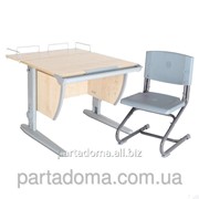 Набор школьной мебели Дэми СУТ.14-01 клен/серый со стулом фото
