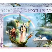 Пазлы глиттер коллекция 1000 Glitter Волшебное озеро фото