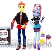 Набор из 2 кукол Хит Бернс и Эбби Боминейбл Монстр Хай Monster High 39488278