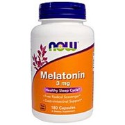 Витамины Now Melatonin 3 мг 180 капс фото