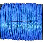 Синтетический трос D-12мм (цвет: синий, нагрузка - 12 500 кгс.) Цена за метр троса. фото