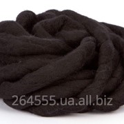 Толстая пряжа для вязания Черный фото