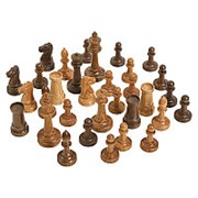 Шахматные фигуры Стаунтон дуб с утяжелением фото