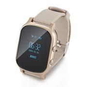 Часы Smart Watch T58 с GPS и функцией телефона, Gold фотография