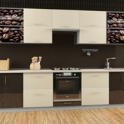 Кухня High Gloss Шоколад-Ваниль3.4м фото