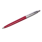 Ручка шариковая Parker Jotter K60 красный M, корпус из нержавеющей стали, синие чернила (R0033330) фото