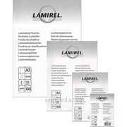 Пленка для ламинирования Lamirel 65х95, 125мкм фотография