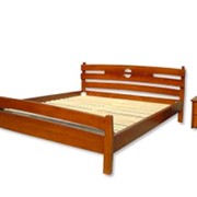 Деревянная кровать Лиза модель №2 массив дуба 1800х1900/2000 мм фото
