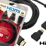 Кабель Hdmi на Hdmi 1.5м 3 в 1 micro mini hdmi par002501opt фото