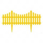 Palisad Забор декоративный "Гибкий", 24 х 300 см желтый Palisad