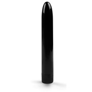 Черный гладкий вибратор - 15,5 см. Brazzers Brv016 фото