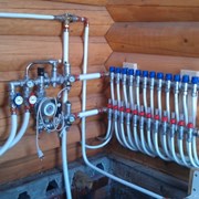 Монтаж систем отопления водоснабжения канализации фото