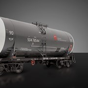 Вагон-цистерна с увеличенным диаметром котла для перевозки светлых нефтепродуктов 15-150-04, Вагоны грузовые железнодорожные цистерны для непищевых продуктов