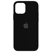 Силиконовый чехол iPhone 12 Pro Max, Чёрный фотография