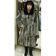 Шубы из натурального меха норки фото