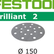 Шлифовальные круги FESTOOL BRILLIANT STF D150/16 P80